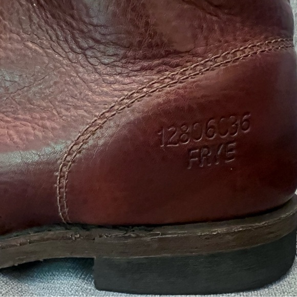 Frye Brown Leather Heritage Boots - Picture 5 of 9